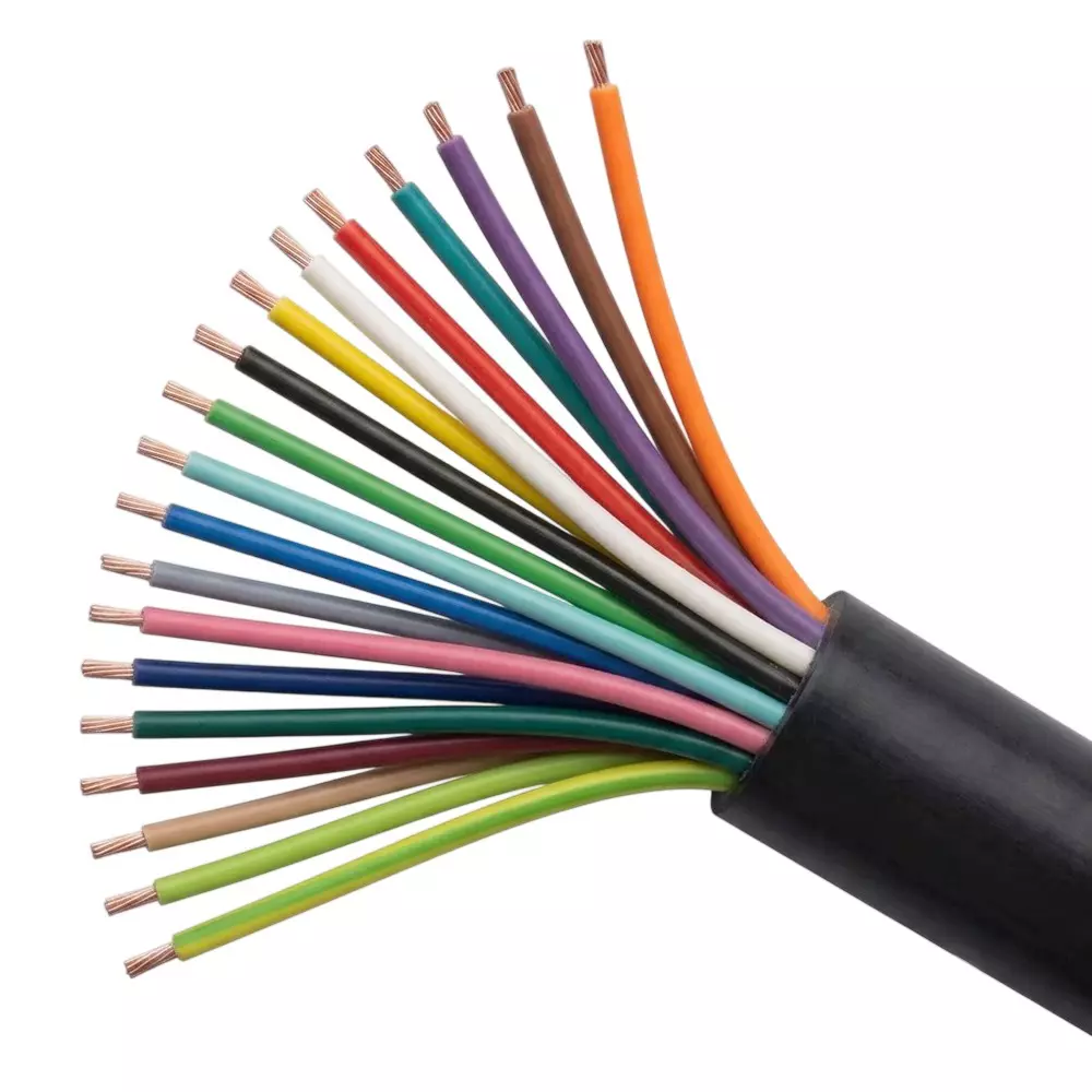 ADCAB Multicore Flexible Cable Copper PVC Insulation 19 Core 2.5 Sq. mm and 100 m Length
