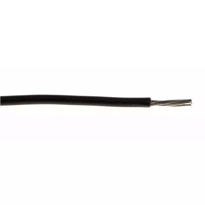 RS PRO 8513573 0.34 mm² Single Core Hook Up Wire Black 250 m