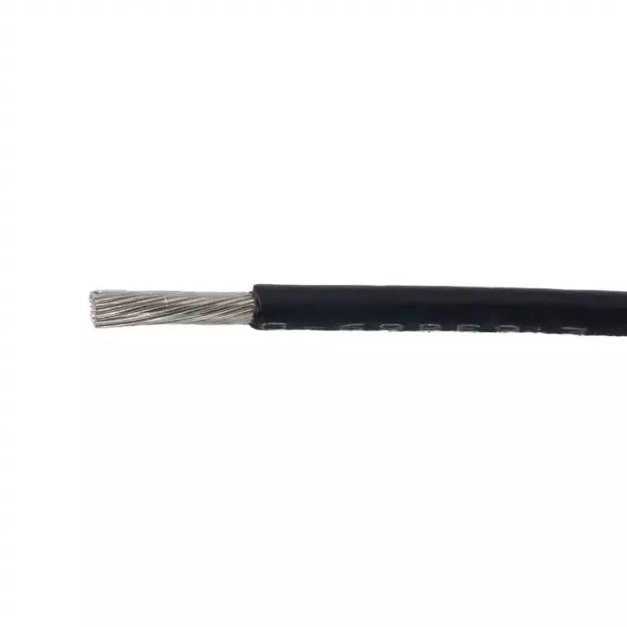 Alpha Wire Ecogen Metric Single Core Hook Up Wire 1.5 mm² Black 50 m Length, 67150 BK033