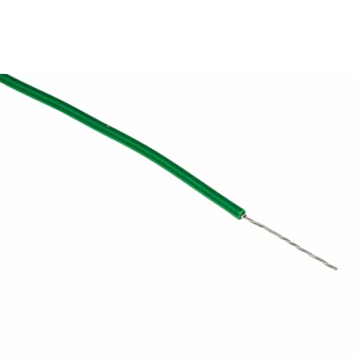 Alpha Wire Single Core Harsh Environment Wire 0.23 mm² Nominal Area Green 304 m Length, 3050 GR001