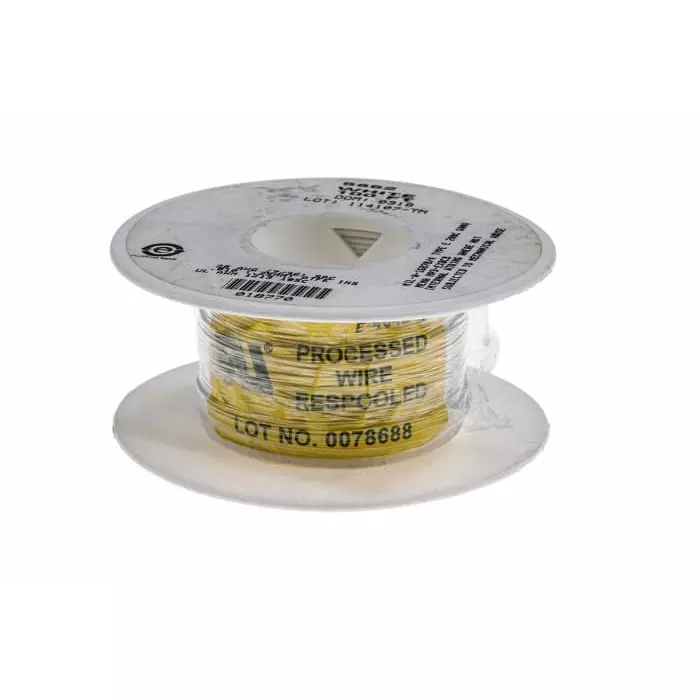 Alpha Wire Single Core Hook Up Wire 0.09 mm² Nominal Area White 30 m Length, 5852 WH005