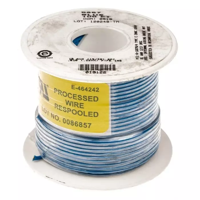 alpha-wire-single-core-hook-up-wire-096-mm-nominal-area-blue-30-m-length-5857-bl005