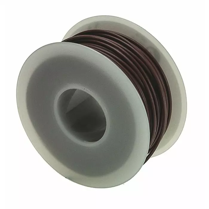 Alpha Wire Single Core Hook Up Wire 0.2 mm² Nominal Area Brown 30 m Length, 3050 BR005