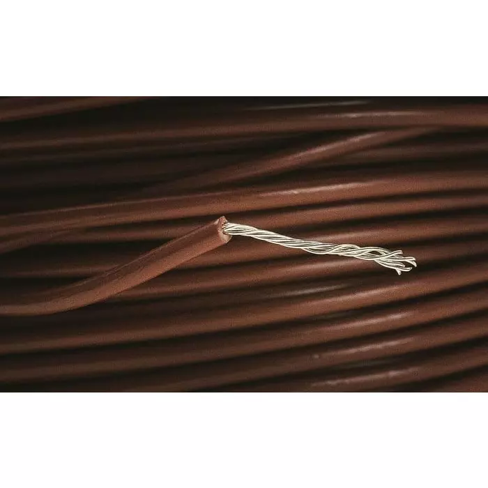 alpha-wire-single-core-hook-up-wire-02-mm-nominal-area-brown-30-m-length-3050-br005