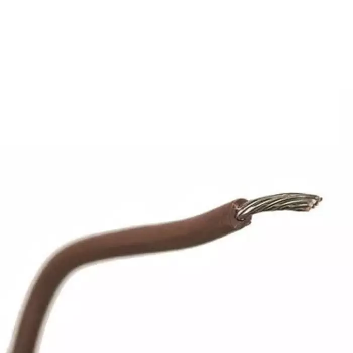 Alpha Wire Single Core Hook Up Wire 1.32 mm² Nominal Area Brown 305 m Length, 3057 BR001