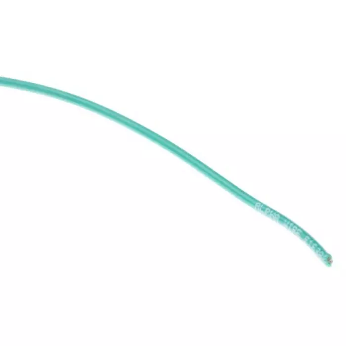 Alpha Wire Single Core Hook Up Wire 0.52 mm² Nominal Area Green 30 m Length, 3053 GR005