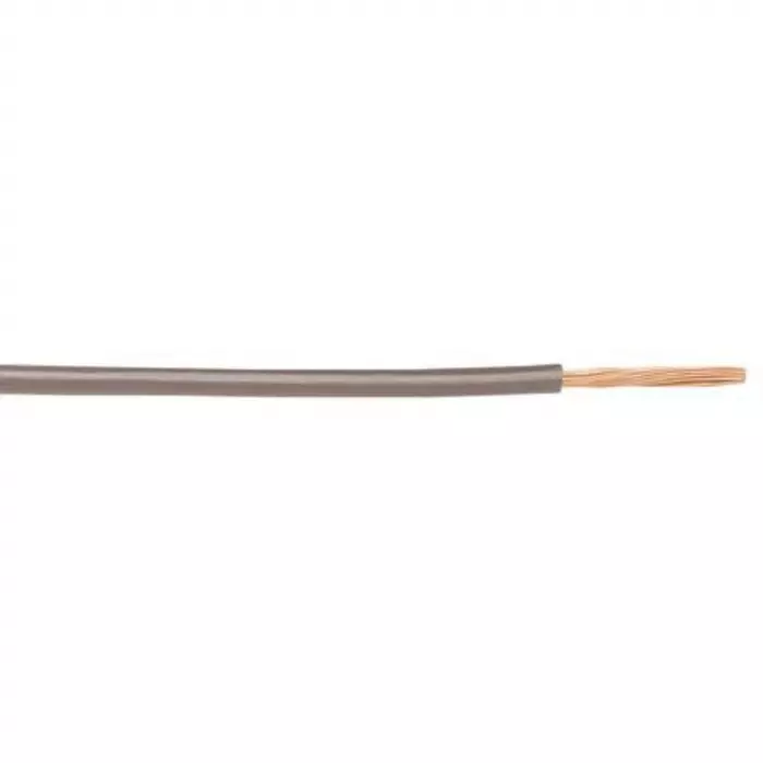 Alpha Wire Single Core Hook Up Wire 0.05 mm² Nominal Area Grey 30 m Length, 3047 SL005
