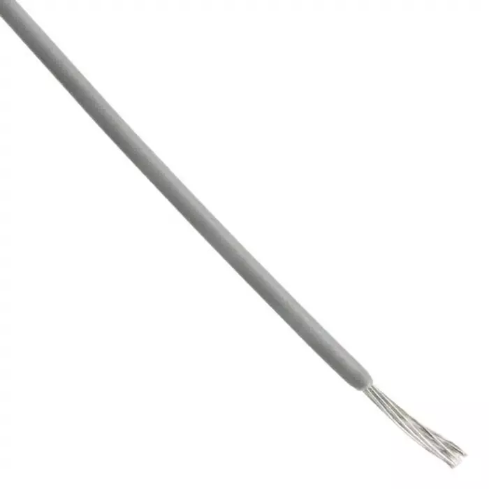 Alpha Wire Single Core Hook Up Wire 0.33 mm² Nominal Area Grey 30 m Length, 7055 SL005