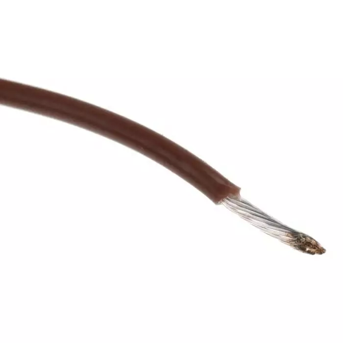Alpha Wire Single Core Hook Up Wire 0.62 mm² Nominal Area Brown 30 m Length, 5856 BR005