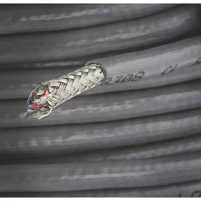 Alpha Wire Communication Control Cable 8 Core 0.09 mm² Area Grey 30 m Length, 3308 SL005