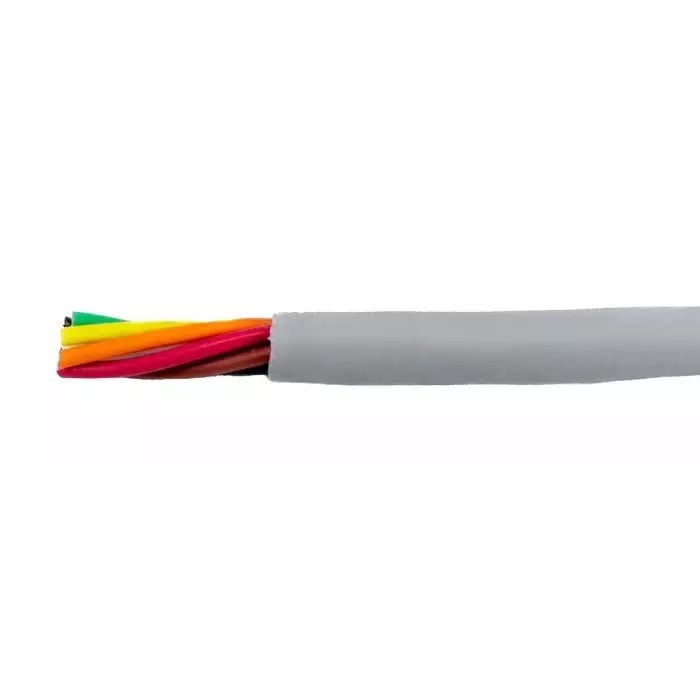 Alpha Wire Mini Control Cable 6 Core 0.61 mm² Area Grey 30 m Length, 78046 SL005
