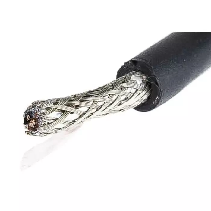 Alpha Wire Control Cable 2 Core 0.23 mm² Area Black 30 m Length, 25112 BK005
