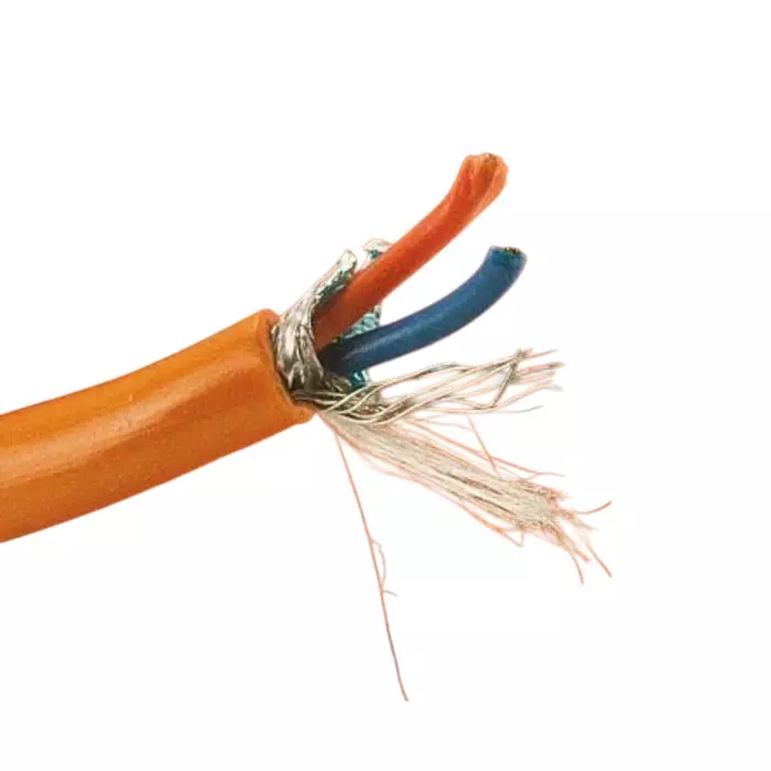 Alpha Wire 22 AWG Data Cable 2 Core 0.33 mm² Area Orange, 6460