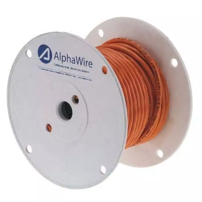 alpha-wire-data-cable-2-core-033-mm-area-orange-30-m-length-6460-or005