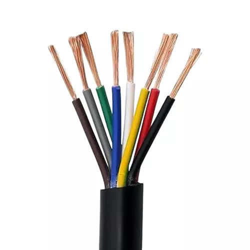 AVOCAB Industrial Flexible Cable 0.5 Sq.mm 8 Core 50 m Length