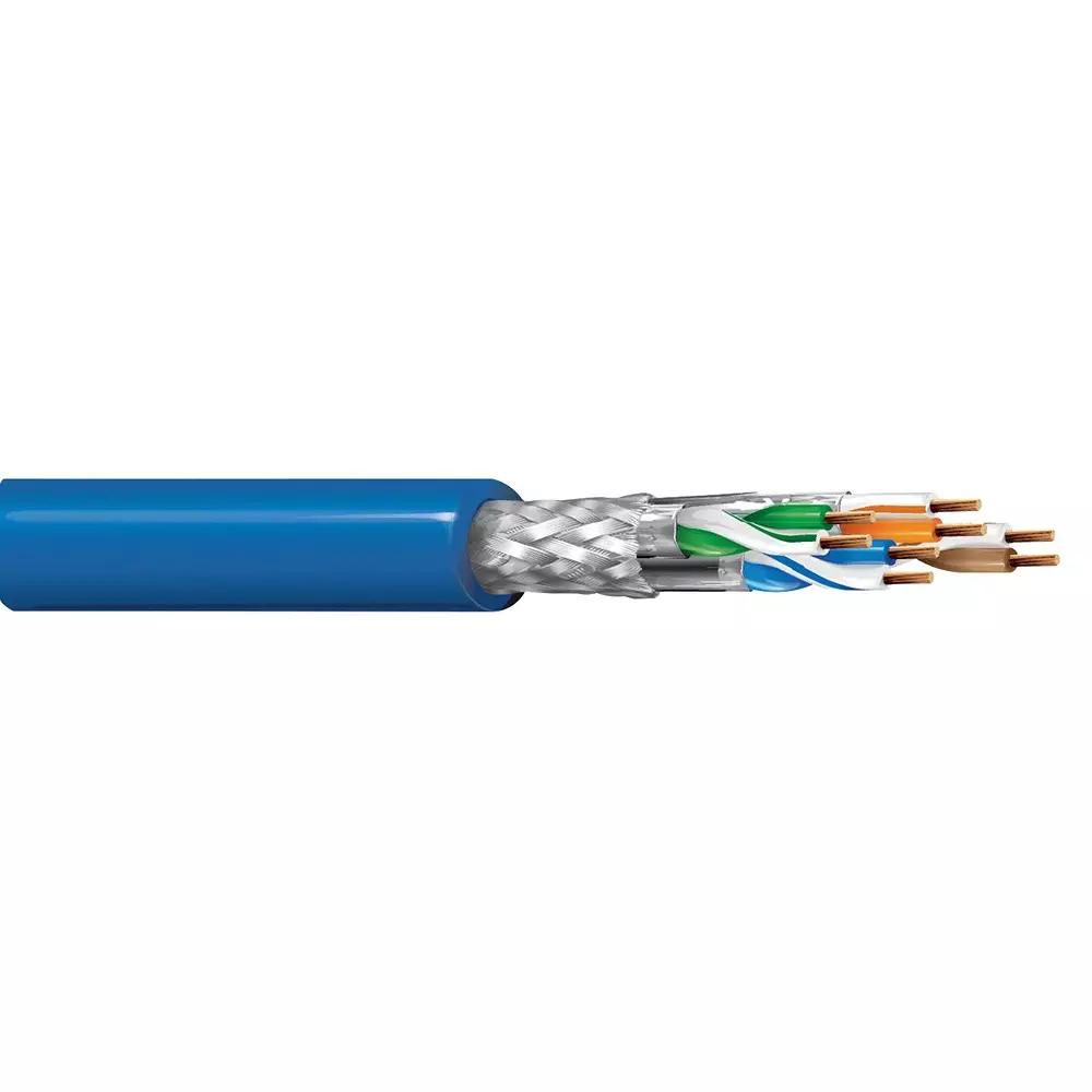 BELDEN Category 6A, 4P, S/Ftp Shielded, Cable, 2202ELW.00500