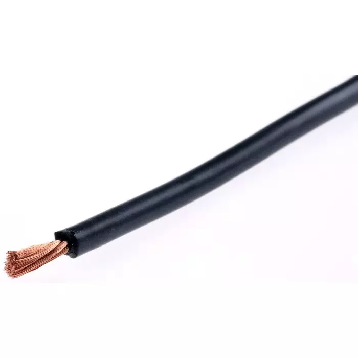 Hew Heinz Eilentropp SIFF Series Black 2.5 mm² Hook Up Wire 13 AWG 651/0.07 mm 20m Silicone Insulation, 13435-01-020