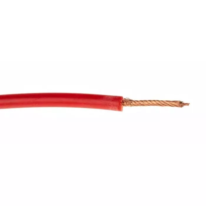 Hew Heinz Eilentropp SIFF Series Red 0.7 mm² Hook Up Wire 19 AWG 408/0.05 mm 20m Silicone Insulation