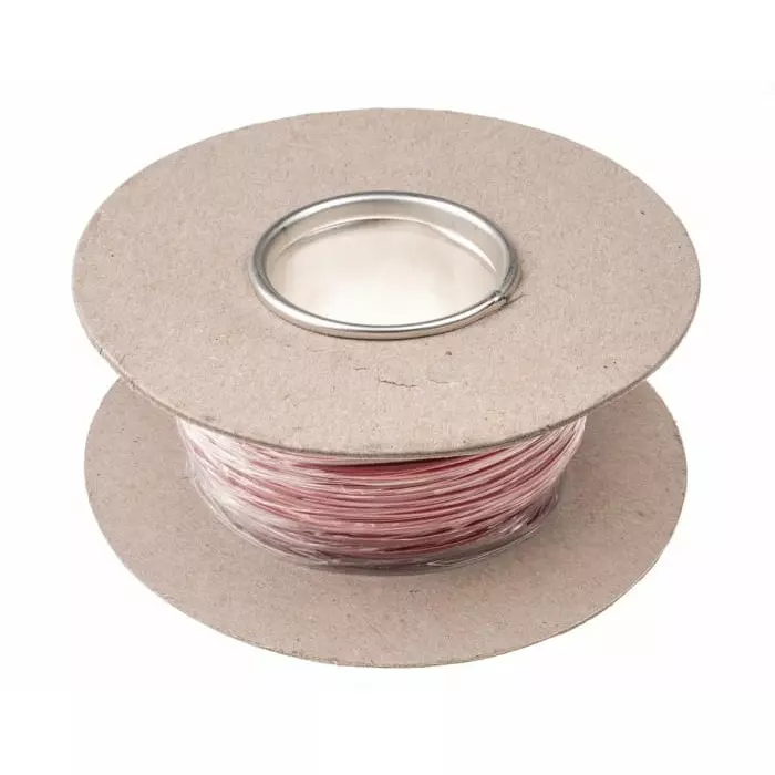 Hew Heinz Eilentropp SIFF Series Red 0.7 mm² Hook Up Wire 19 AWG 408/0.05 mm 20m Silicone Insulation