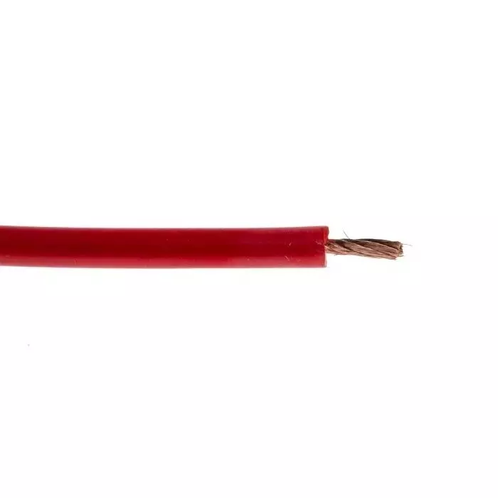 Hew Heinz Eilentropp SIFF Series Red 1.1 mm² Hook Up Wire 17 AWG 516/0.05 mm 100m Silicone Insulation, 13433-03-100