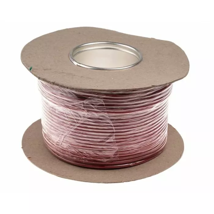 Hew Heinz Eilentropp SIFF Series Red 1.1 mm² Hook Up Wire 17 AWG 516/0.05 mm 100m Silicone Insulation, 13433-03-100