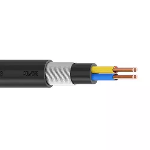 Polycab Industrial Braided Cable Copper 35 Sq.mm 4 Core PVC Insulated 100 m
