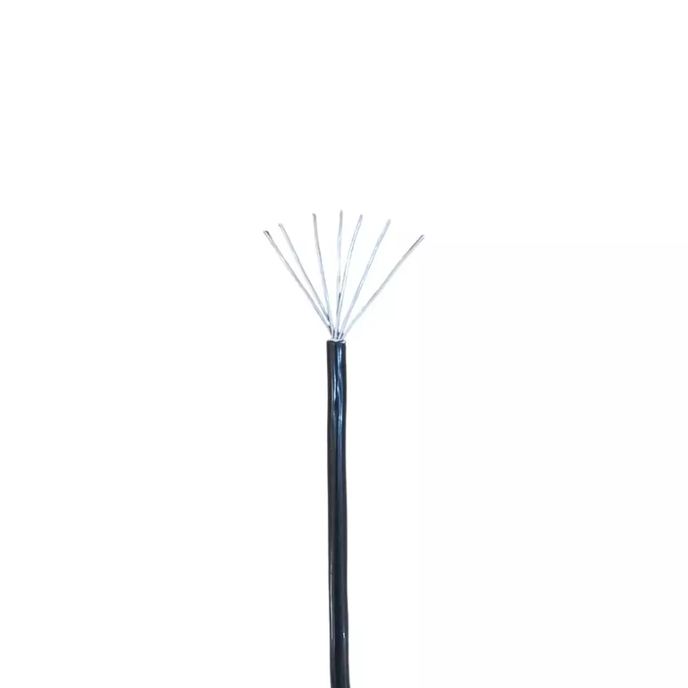 JAMSONS Super PVC Cable Wire 6 mm² Nominal Area 7/20 Core Size Aluminum Black, JM-053 (Roll of 90 m)