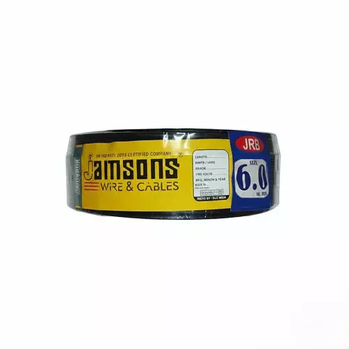 jamsons-super-pvc-cable-wire-6-mm-nominal-area-720-core-size-aluminum-black-jm-053-pack-of-90-m-roll
