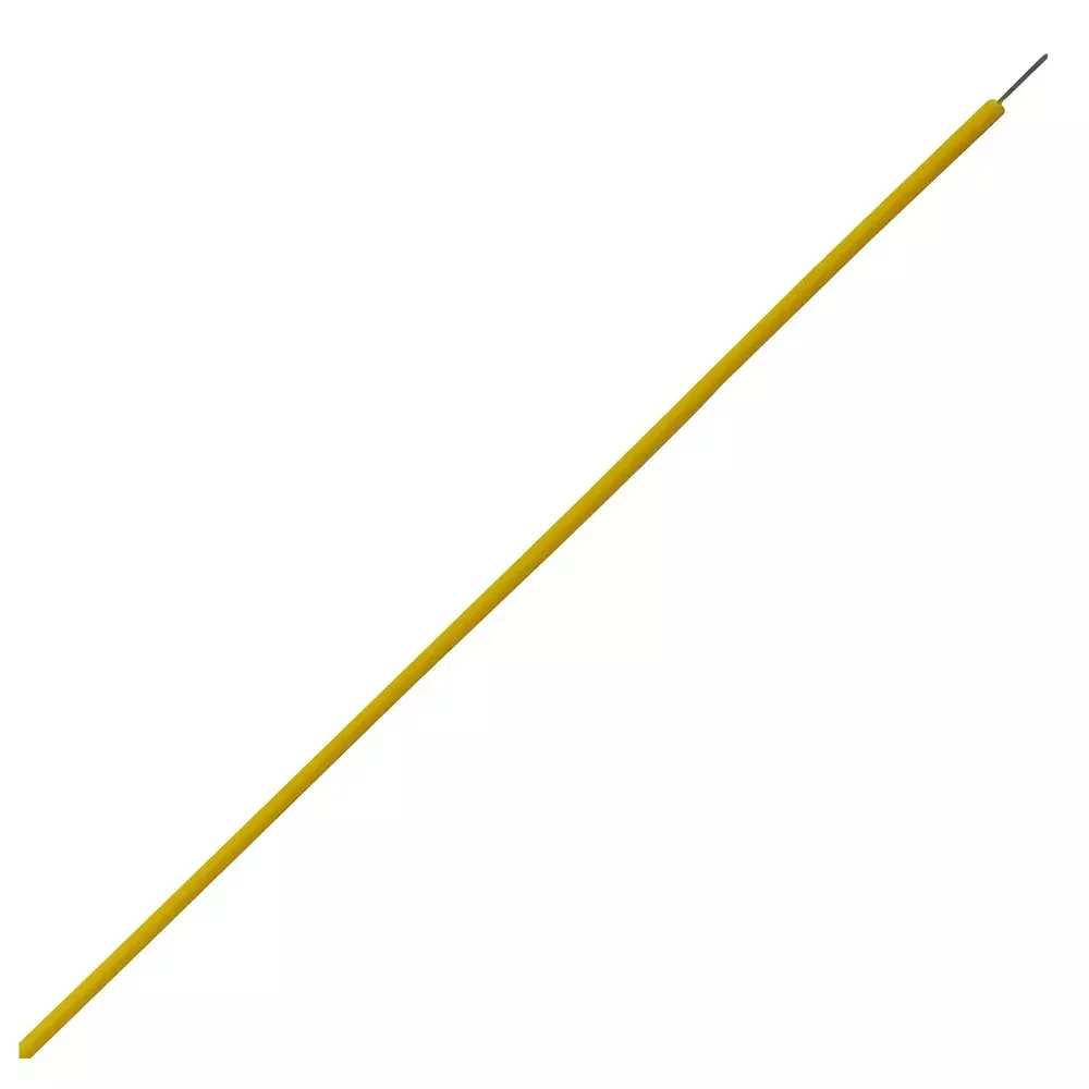 MULTICOMP PRO Hook Up Wire Silver Plated Copper 0.05 mm² Conductor Area 600 V Yellow, MP013960