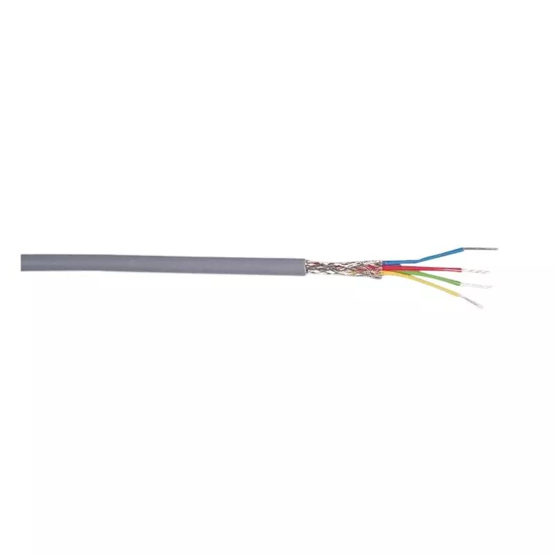 MULTICOMP PRO Multicore Cable Tinned Copper 0.2 mm² Conductor Area 440 V Grey, MP002304