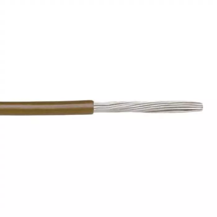 Alpha Wire Single Core Hook Up Wire 0.81 mm² Nominal Area Brown 305 m Length, 3055 BR001