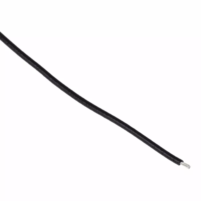Alpha Wire Single Core Hook Up Wire 0.33 mm² Nominal Area Black 30 m Length, 3251 BK005