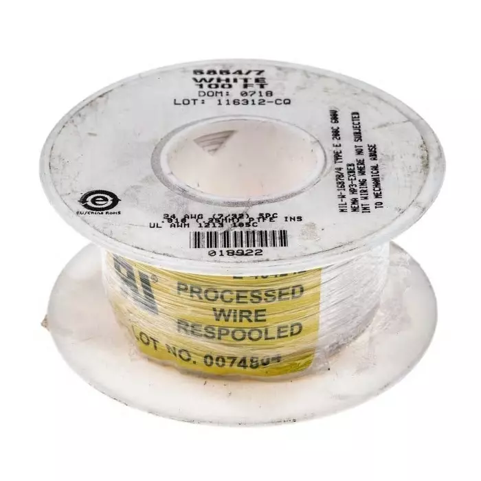 alpha-wire-single-core-hook-up-wire-023-mm-nominal-area-white-30-m-length-58547-wh005