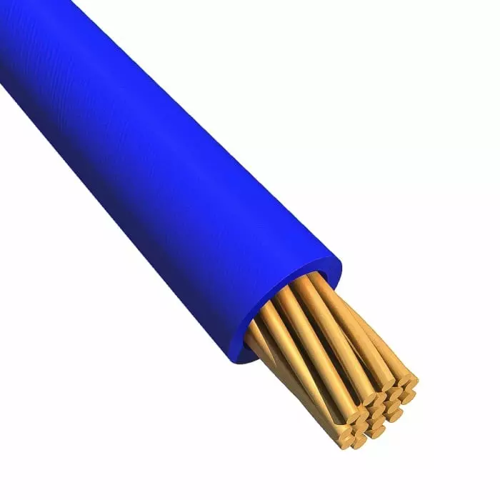 Alpha Wire Ecogen Single Core Hook Up Wire 0.52 mm² Nominal Area Blue 30 m Length, 6714 BL005