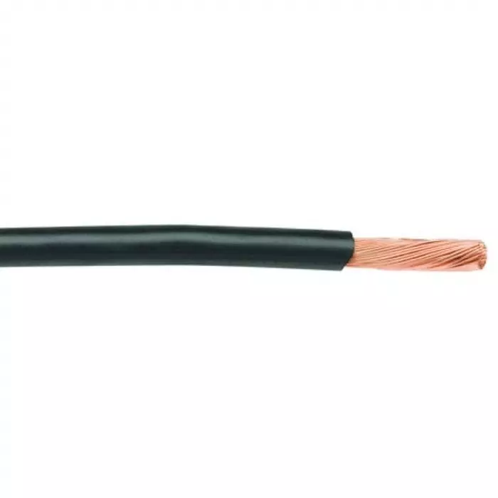 Alpha Wire Single Core Equipment Wire 0.06 mm² Nominal Area Black 30 m Length, 5851 BK005