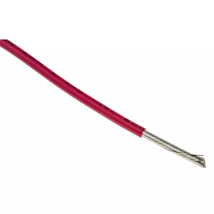 Alpha Wire Ecogen Single Core Hook Up Wire 2.1 mm² Nominal Area Red 30 m Length, 6717 RD005