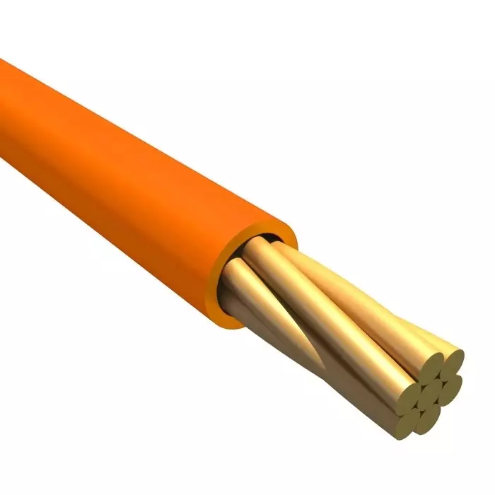 Alpha Wire Single Core Hook Up Wire 0.2 mm² Nominal Area Orange 30 m Length, 1550 OR005