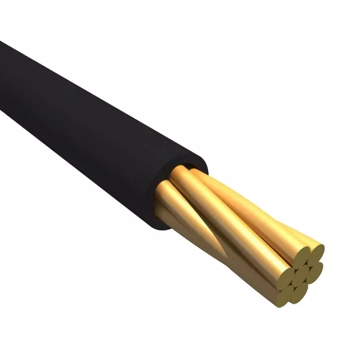 Alpha Wire Ecogen Plus Single Core Hook Up Wire 0.08 mm² Black 30 m Length, 6820 BK005