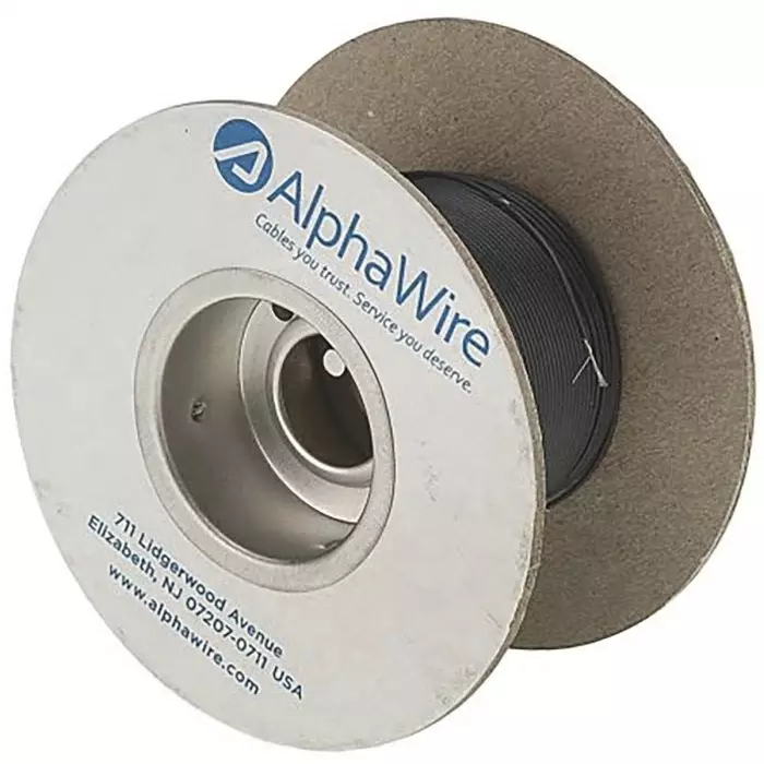 alpha-wire-ecogen-plus-single-core-hook-up-wire-008-mm-black-30-m-length-6820-bk005