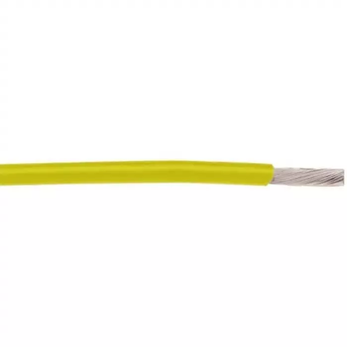Alpha Wire Single Core Hook Up Wire 0.03 mm² Nominal Area Yellow 30 m Length, 2840/7 YL005