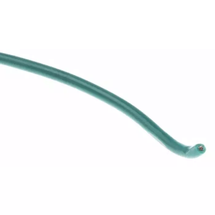 Alpha Wire Single Core Harsh Environment Wire 0.23 mm² Nominal Area Green 30 m Length, 3050 GR005