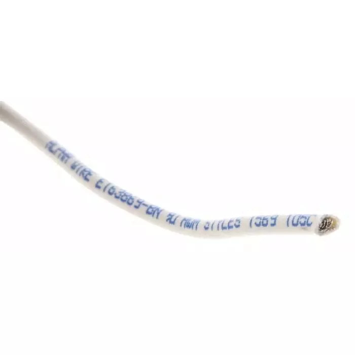 Alpha Wire Single Core Hook Up Wire 1.3 mm² Nominal Area White 30 m Length, 3057 WH005