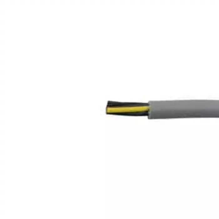 Alpha Wire Control Cable 7 Core 0.75 mm² Area Grey 50 m Length, 470077YY GE321
