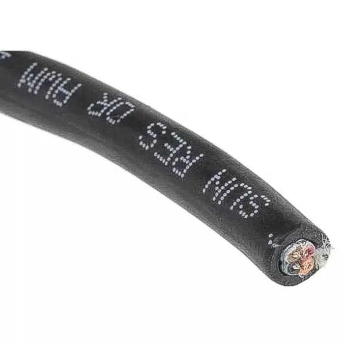 Alpha Wire Control Cable 4 Core 0.56 mm² Area Black 30 m Length, 25464 BK005