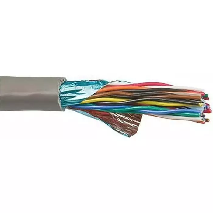 Alpha Wire Data Cable 8 Core 0.25 mm² Area Grey 305 m Length, 6415 SL001