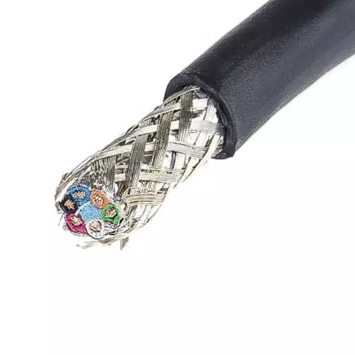 Alpha Wire Data Cable 1 Core 0.35 mm² Area Black 30 m Length, 25121 BK005