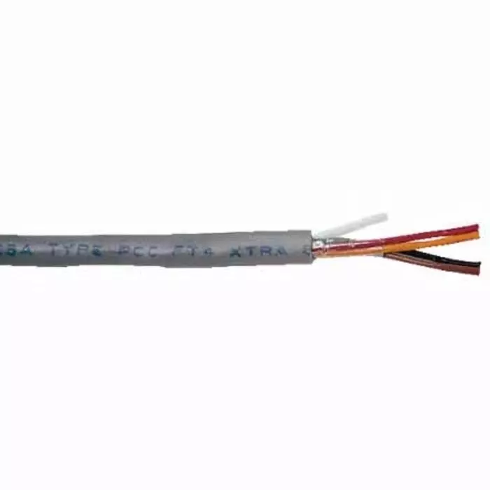 Alpha Wire Data Cable 18 Core 0.25 mm² Area Grey 100 m Length, 5269C SL033