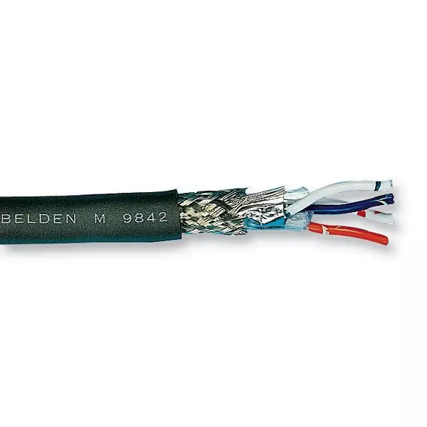 BELDEN Cable, 9842, 2Pair, 153M, 9842 060500 (Pack of 152 Pcs)