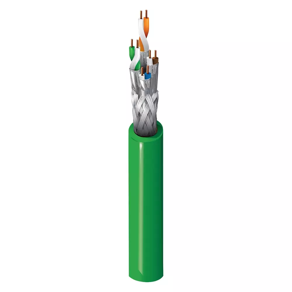 BELDEN Shld Network Cable, 4 Pr, 22Awg, Per M, 74010PU