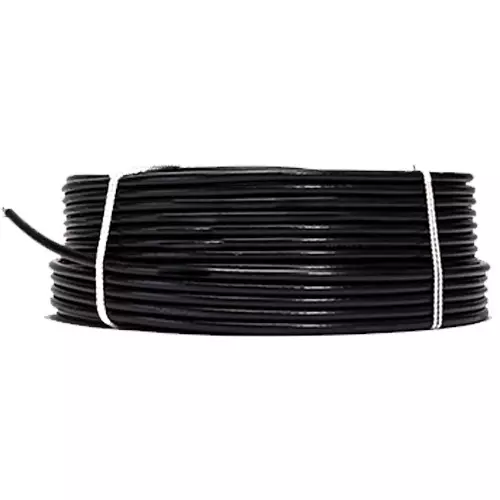 Polytex 1 Sq mm Shielded Flexible Cable 6 Core PVC Insulated 100 m Cable Length Black Copper & Aluminium, (Pack of 10 Rolls)